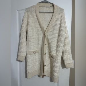 Mango cream cardigan